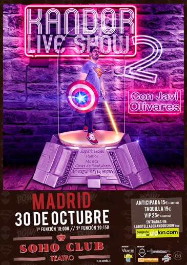 JAVI OLIVARES; Kandor Live Show 2