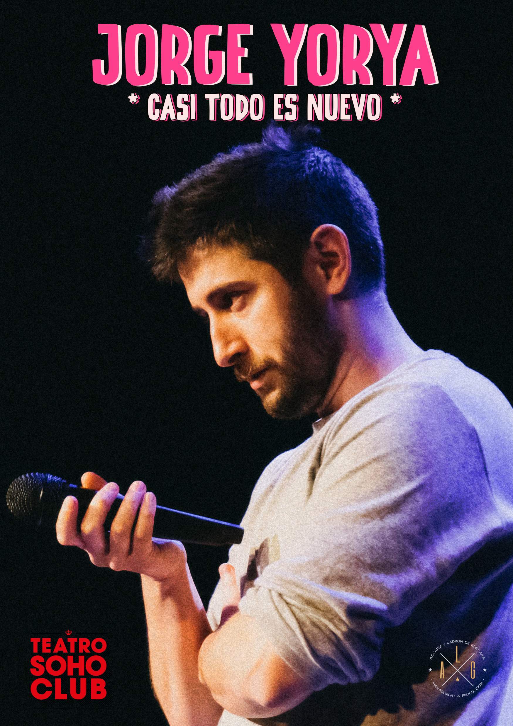 JORGE YORYA; CASI TODO ES NUEVO