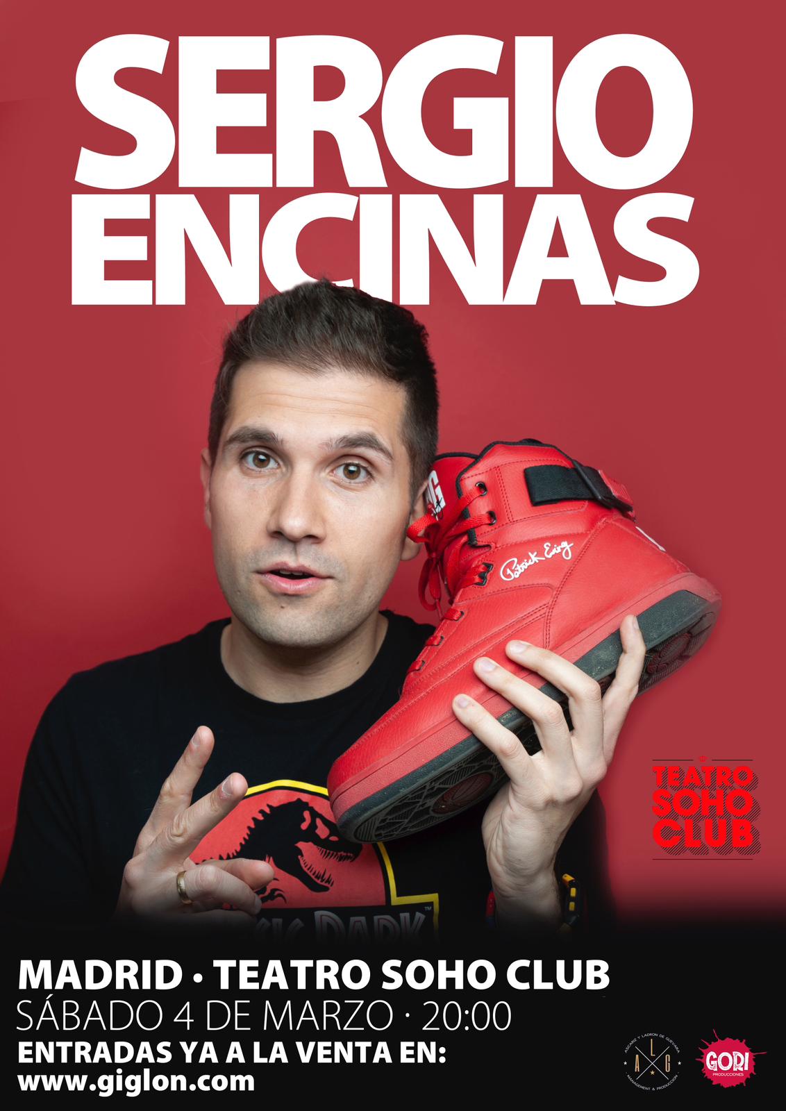 SERGO ENCINAS; Monólogos y otras movidas